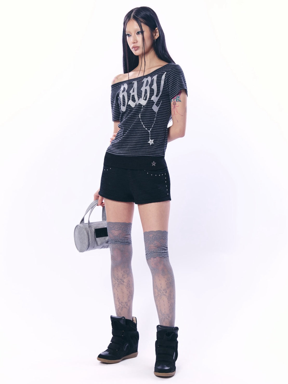 【SETUP‐EXE】BABY WIDE NECK TOP