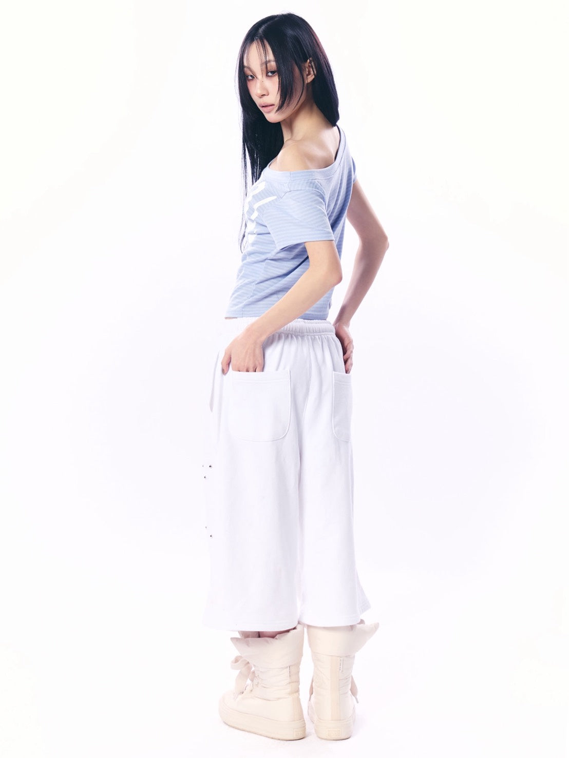 【SETUP‐EXE】BABY WIDE NECK TOP