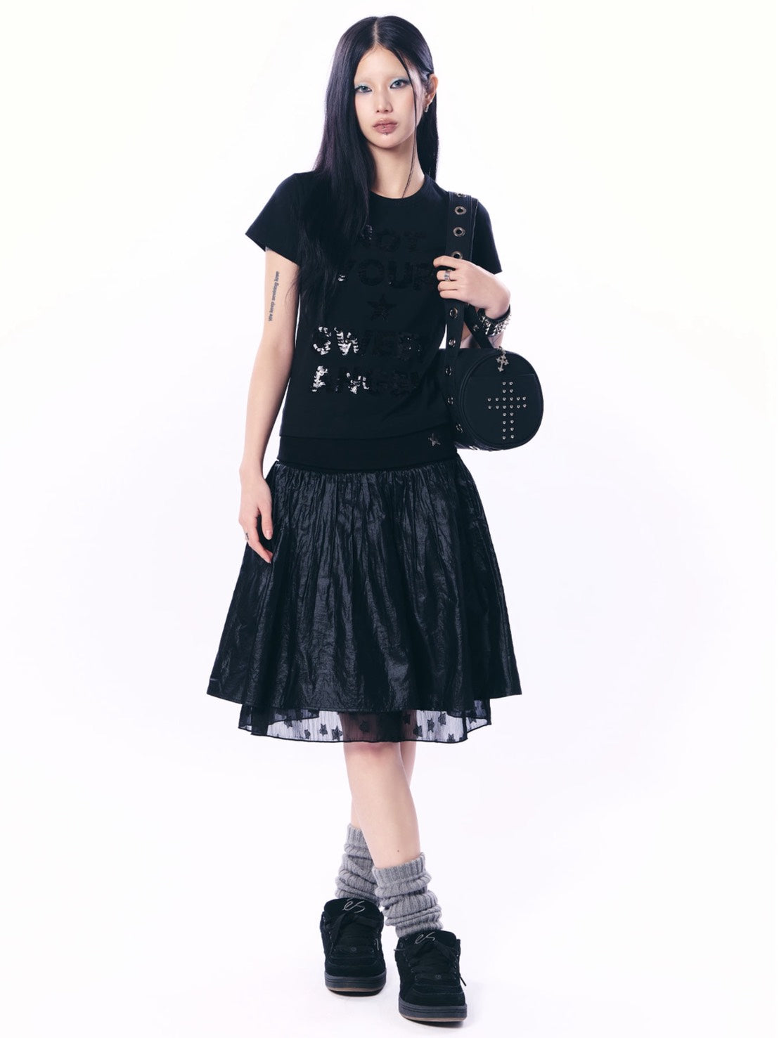【SETUP‐EXE】SEQUIN LETTERING TOP