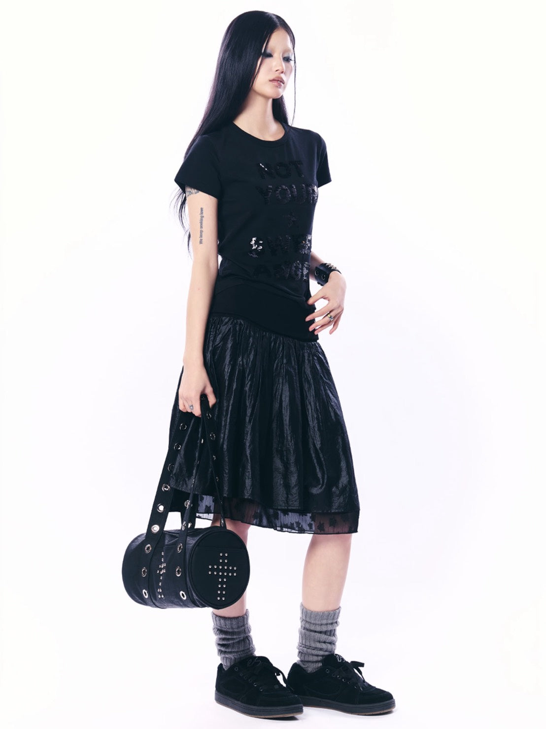 【SETUP‐EXE】SEQUIN LETTERING TOP