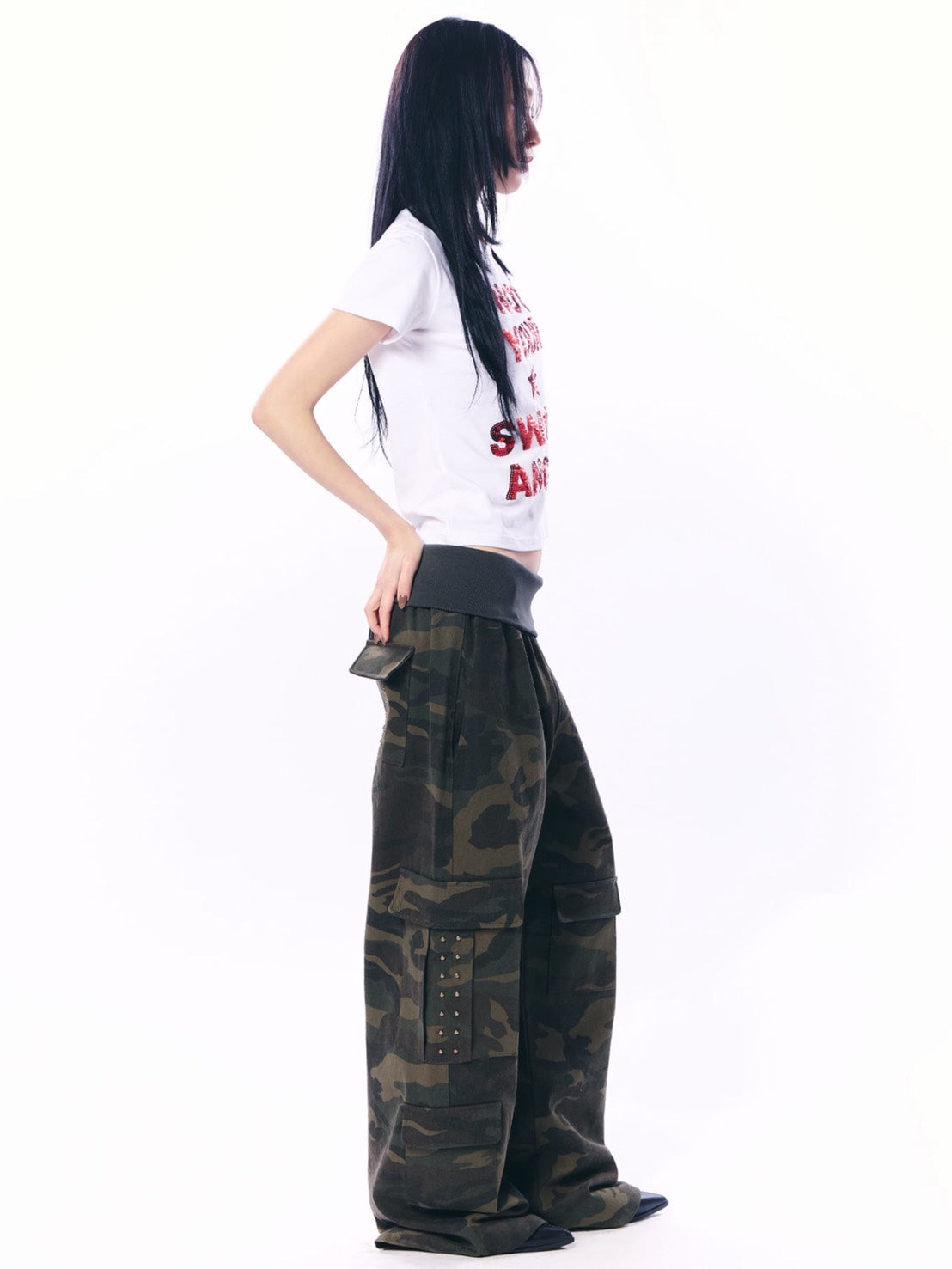 【SETUP‐EXE】SEQUIN LETTERING TOP