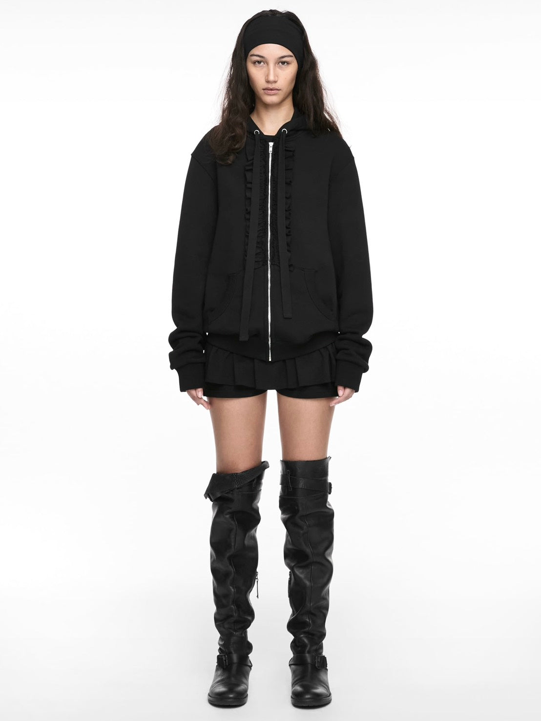 【NACHE】RUFFLE SHORT PANTS