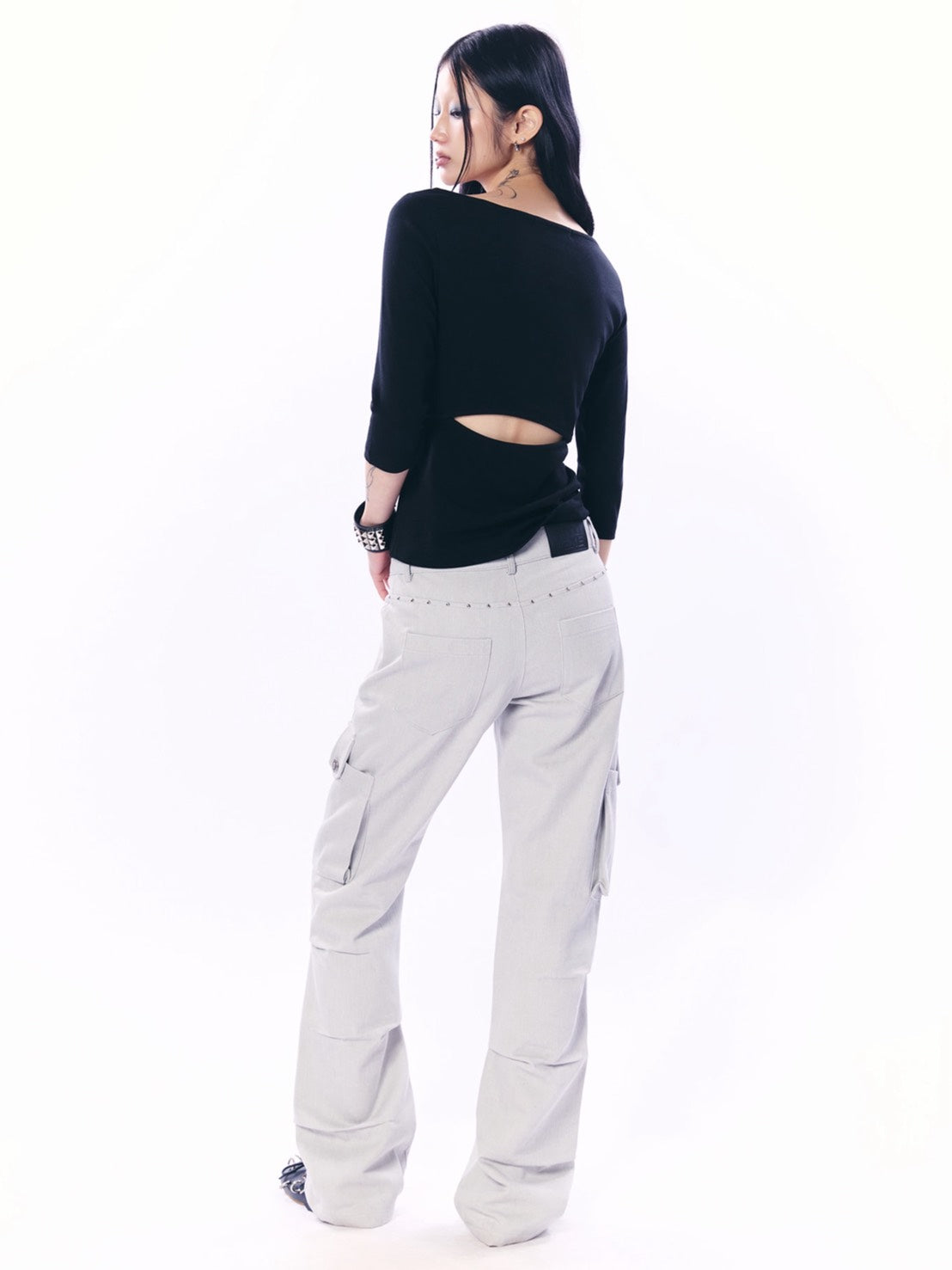 【SETUP‐EXE】DOUBLE CUT-OUT TOP