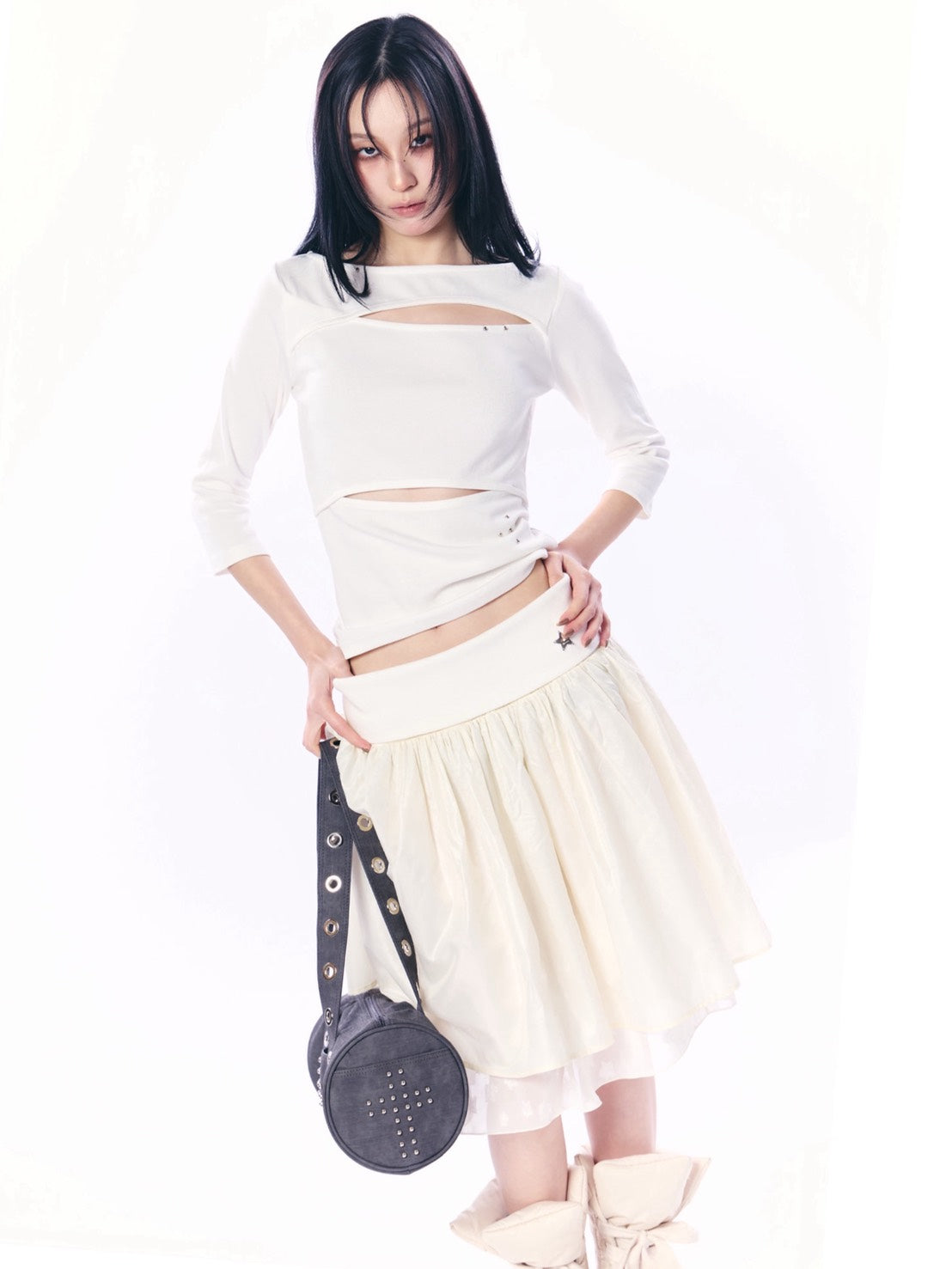 【SETUP‐EXE】DOUBLE CUT-OUT TOP