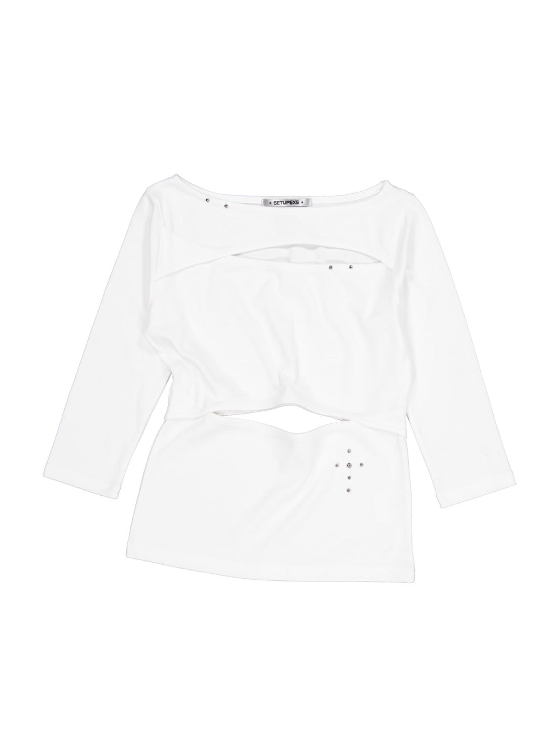 【SETUP‐EXE】DOUBLE CUT-OUT TOP