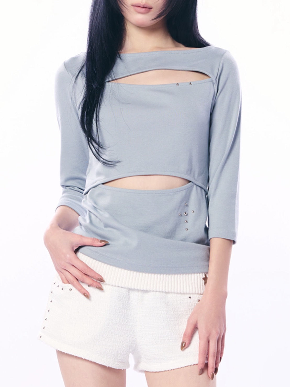 【SETUP‐EXE】DOUBLE CUT-OUT TOP