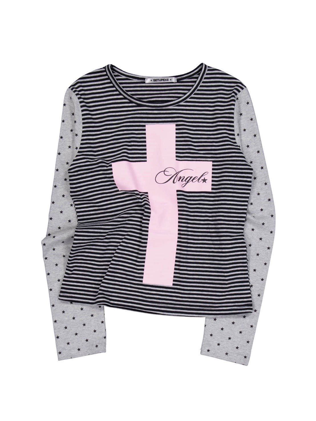 【SETUP‐EXE】MIXED PATTERN TOP