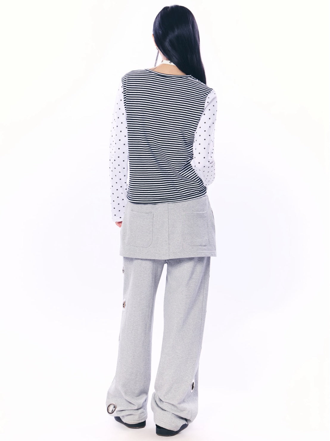 【SETUP‐EXE】MIXED PATTERN TOP