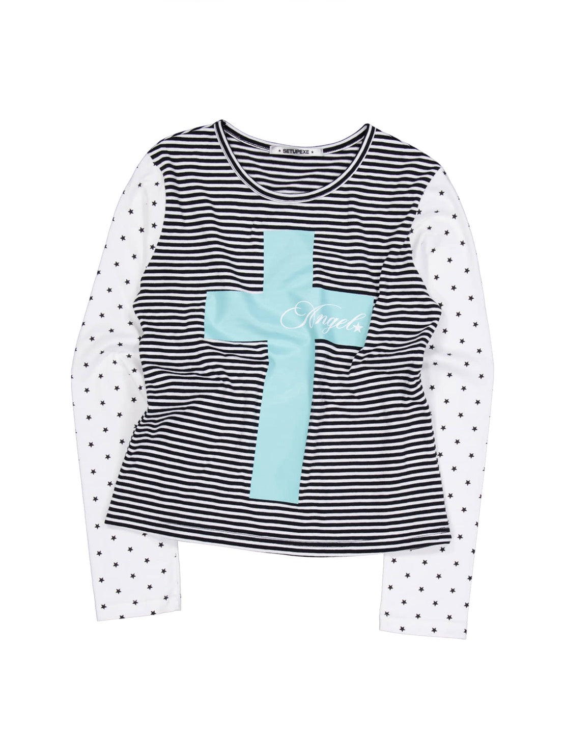 【SETUP‐EXE】MIXED PATTERN TOP