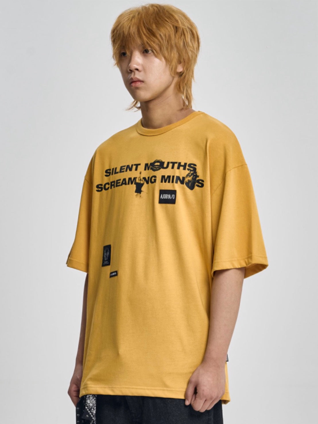 【AJOBYAJO】SMSM Slogan T-Shirt