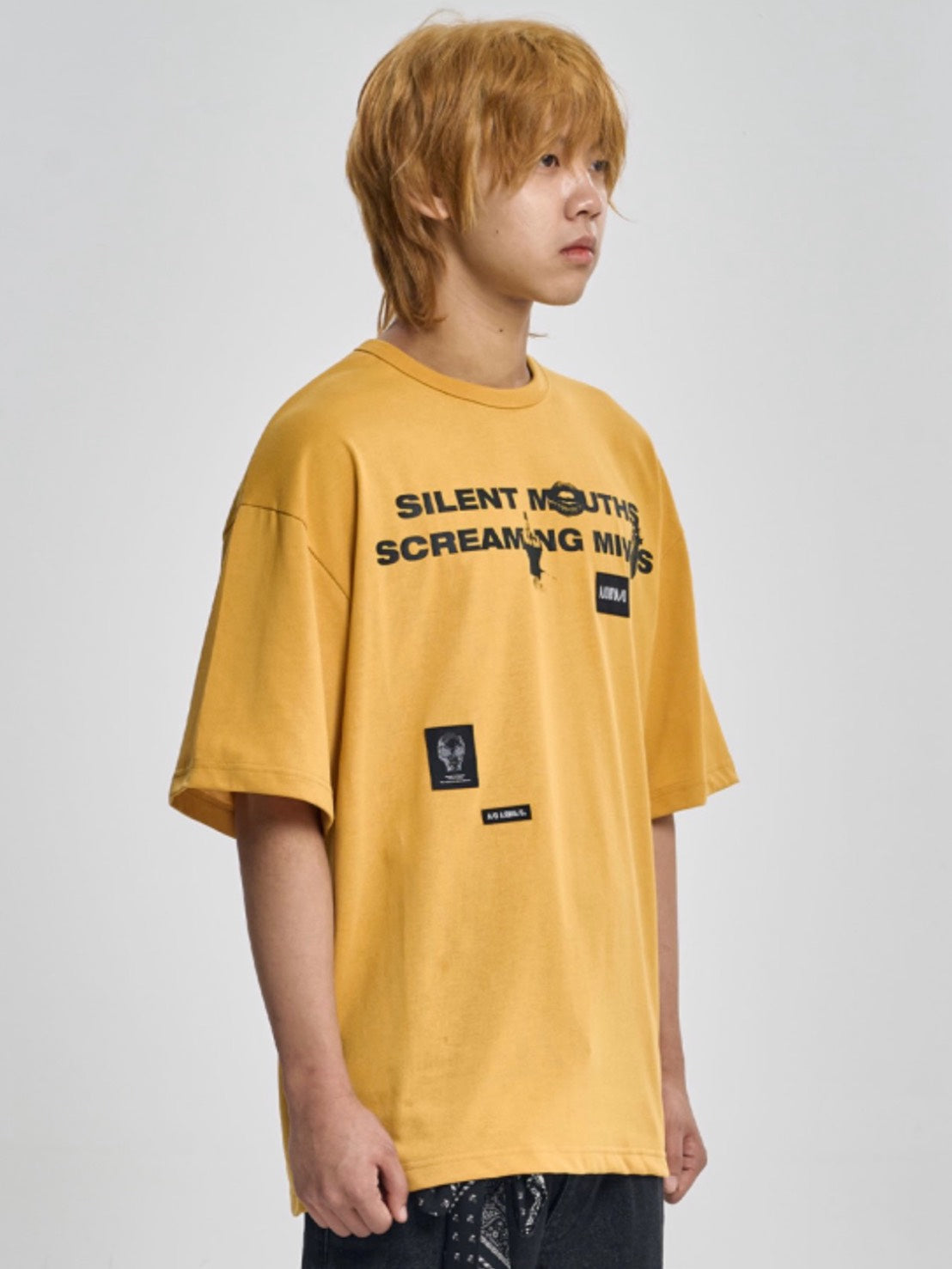 【AJOBYAJO】SMSM Slogan T-Shirt