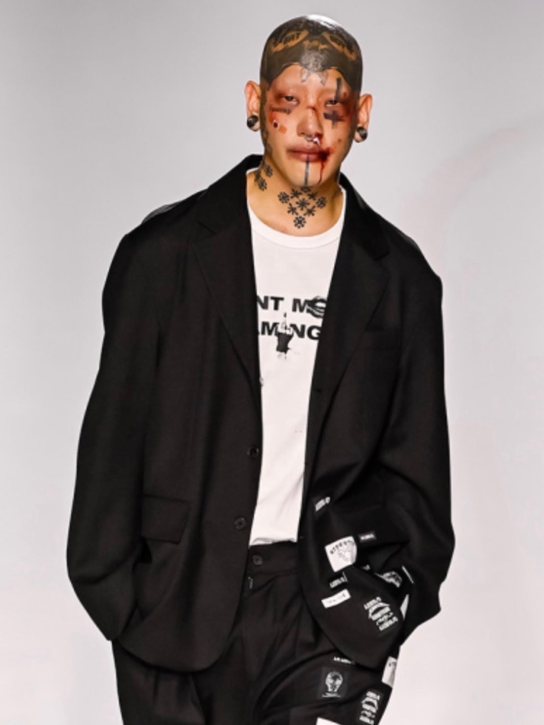 【AJOBYAJO】SMSM Slogan T-Shirt