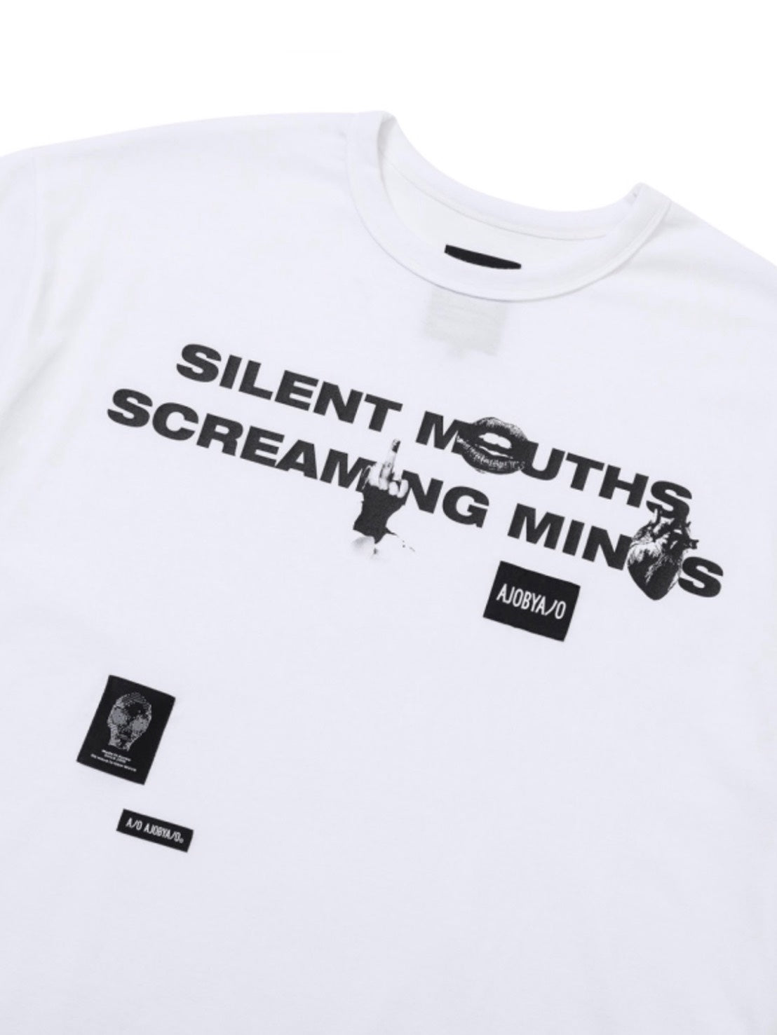 【AJOBYAJO】SMSM Slogan T-Shirt