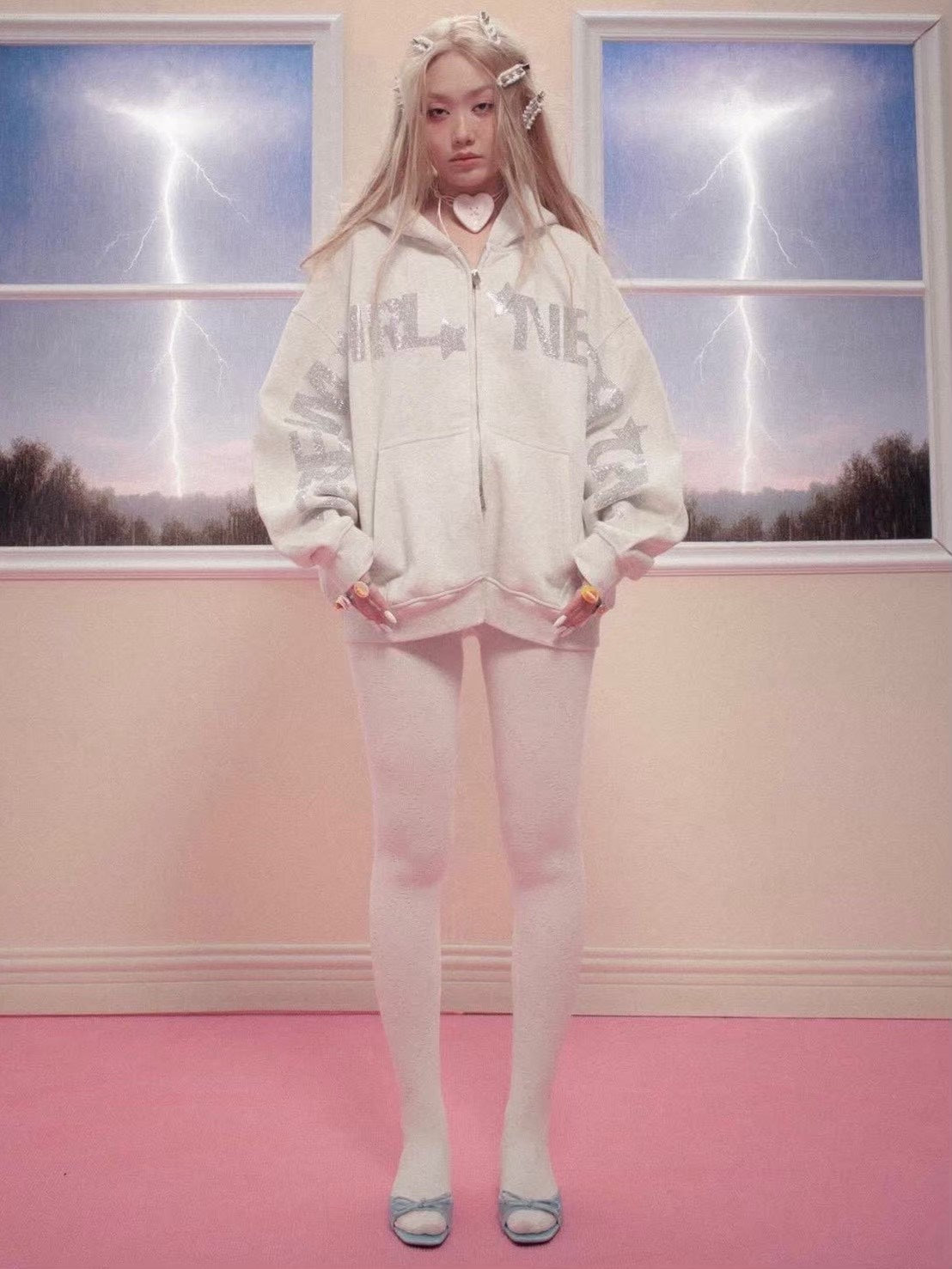 【Unopened gift】dreamgirl never cry hoodie