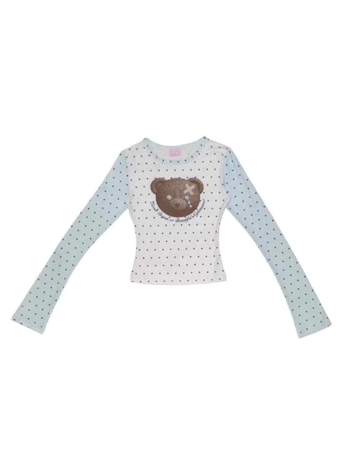 【Unopened gift】crying bear tshirt