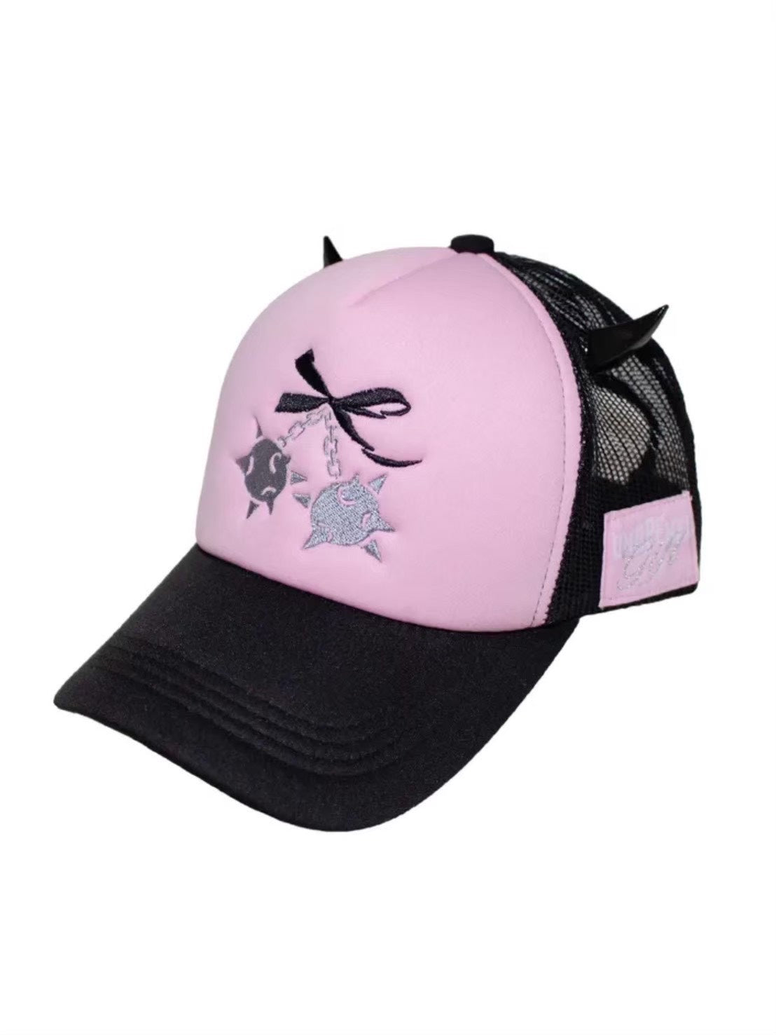 【Unopened gift】ribbon bomb cap