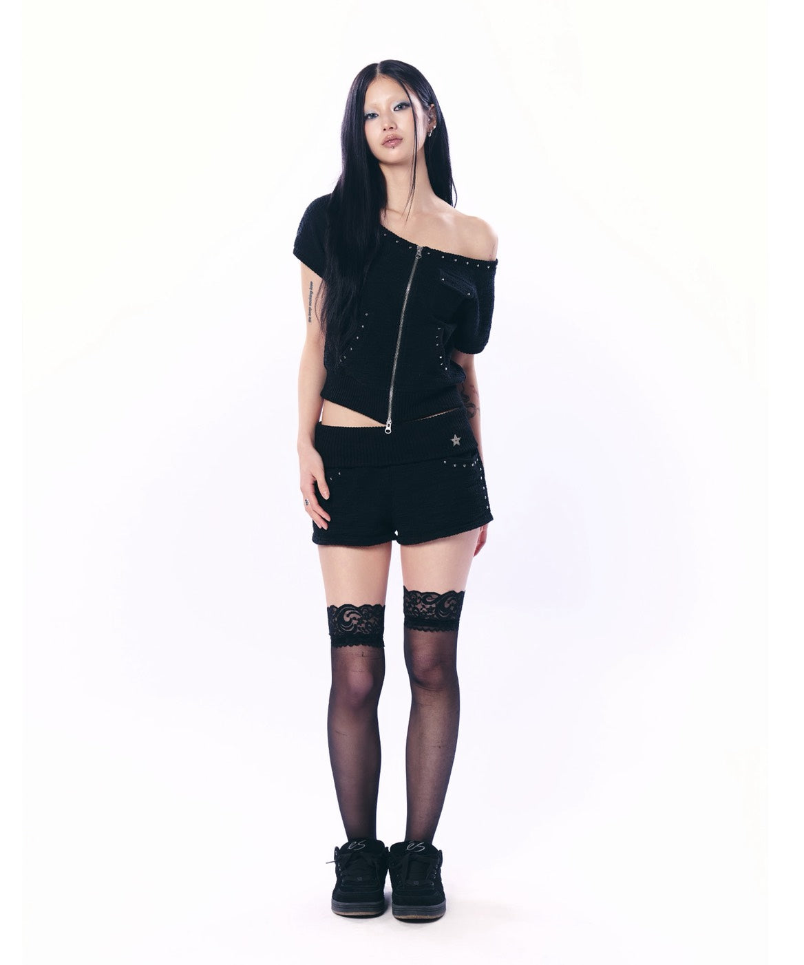 【SETUP‐EXE】KNIT MICRO SHORTS