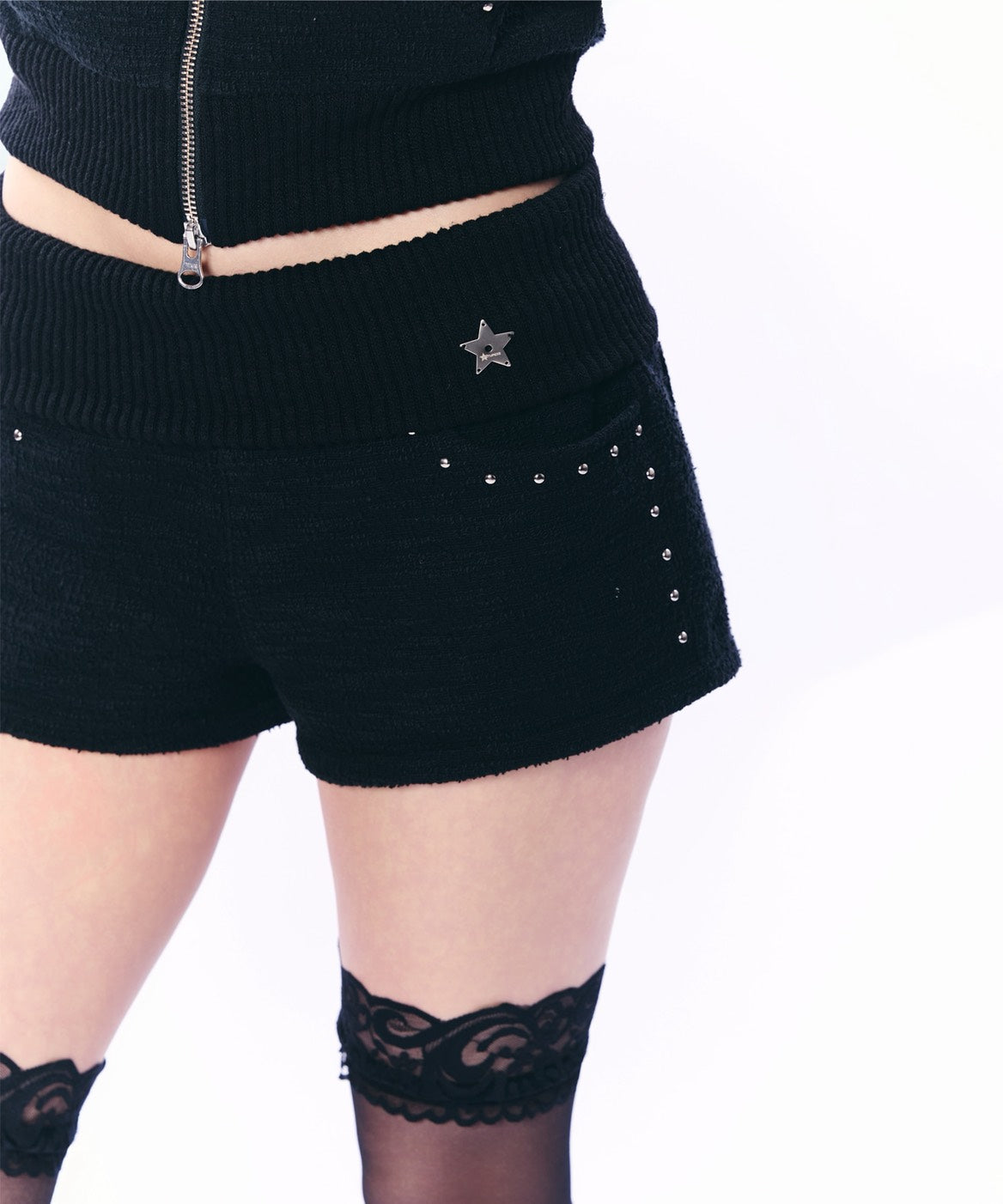 【SETUP‐EXE】KNIT MICRO SHORTS