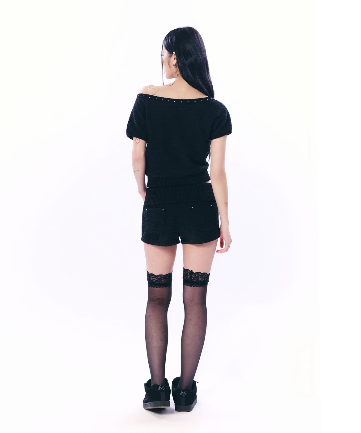 【SETUP‐EXE】KNIT MICRO SHORTS