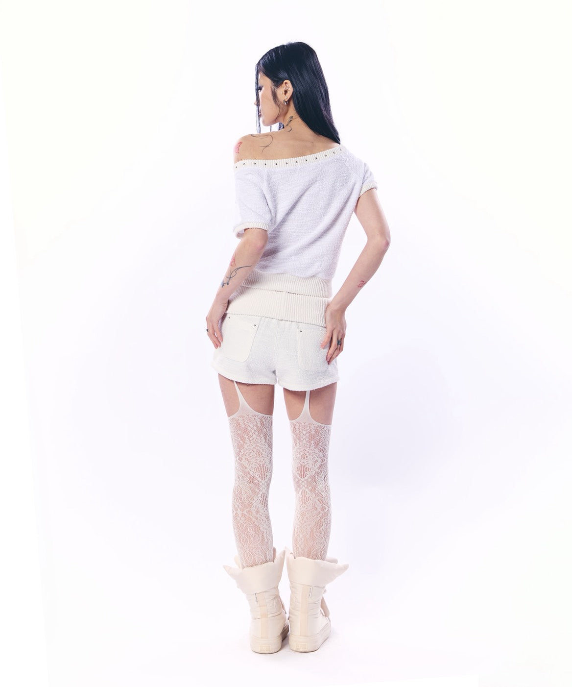 【SETUP‐EXE】KNIT MICRO SHORTS