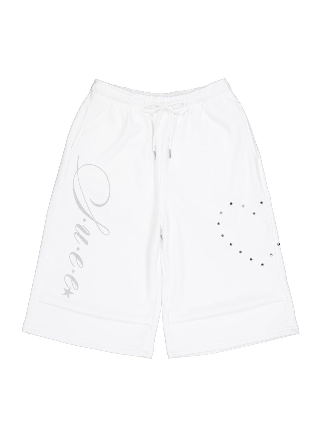 【SETUP‐EXE】HEART STUD LOGO BERMUDA PANTS