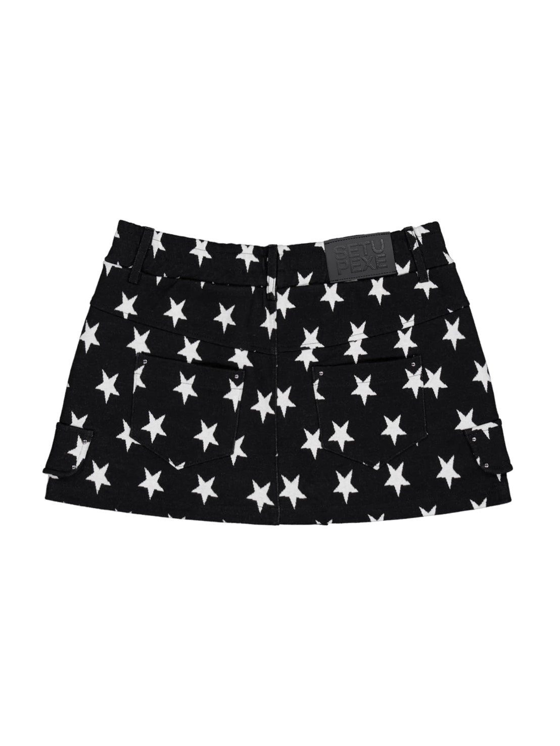 【SETUP‐EXE】STAR DOUBLE BUTTON SKIRT PANTS