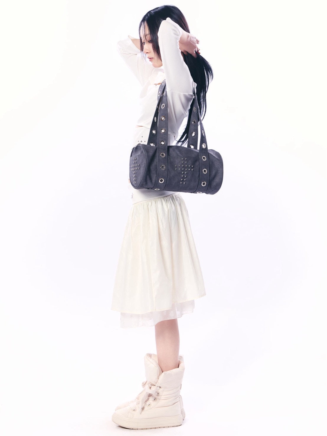 【SETUP‐EXE】EYELET STRAP DUFFLE BAG