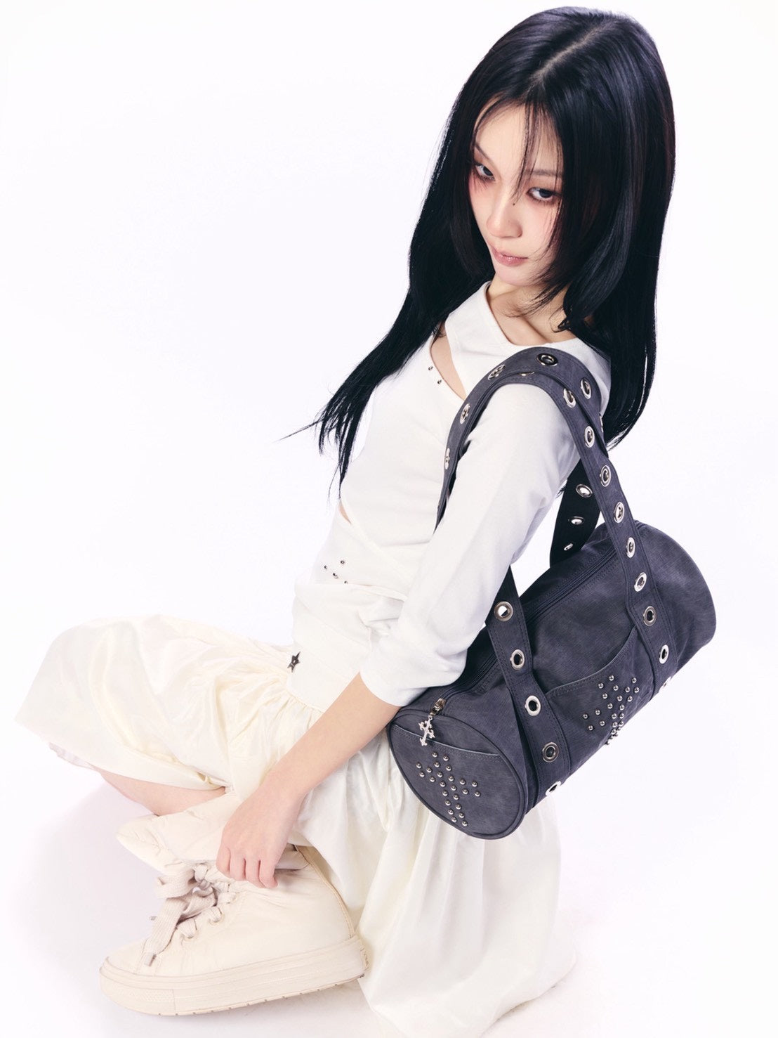 【SETUP‐EXE】EYELET STRAP DUFFLE BAG
