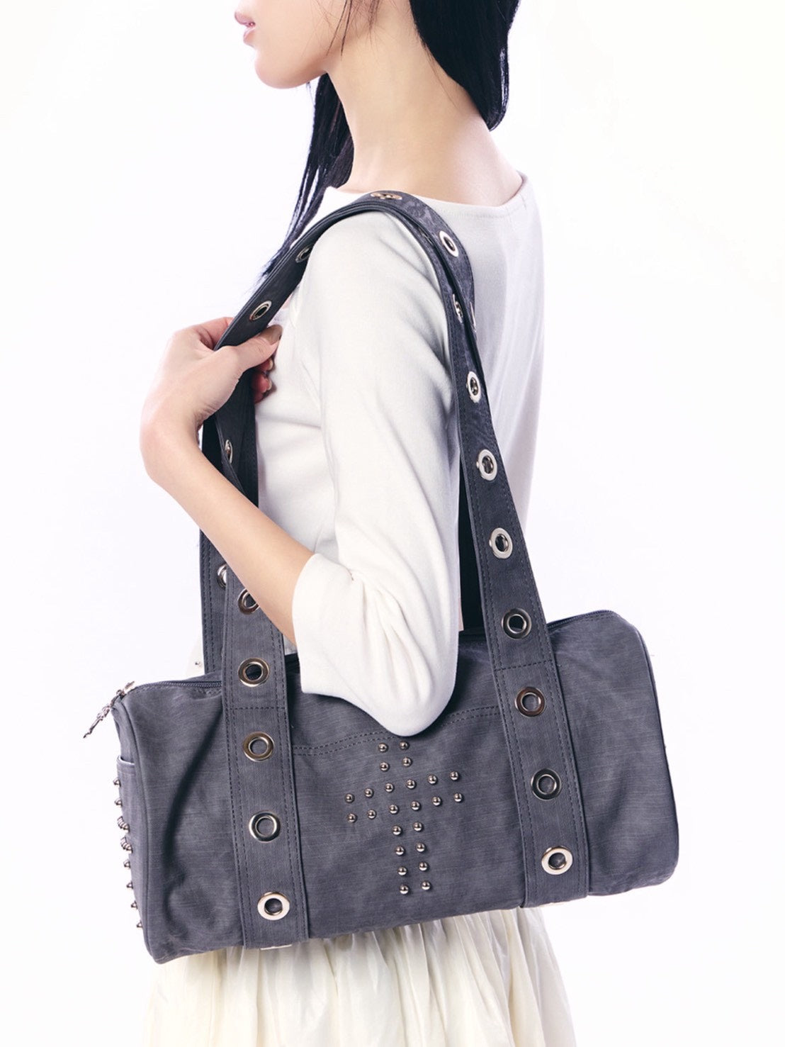 【SETUP‐EXE】EYELET STRAP DUFFLE BAG