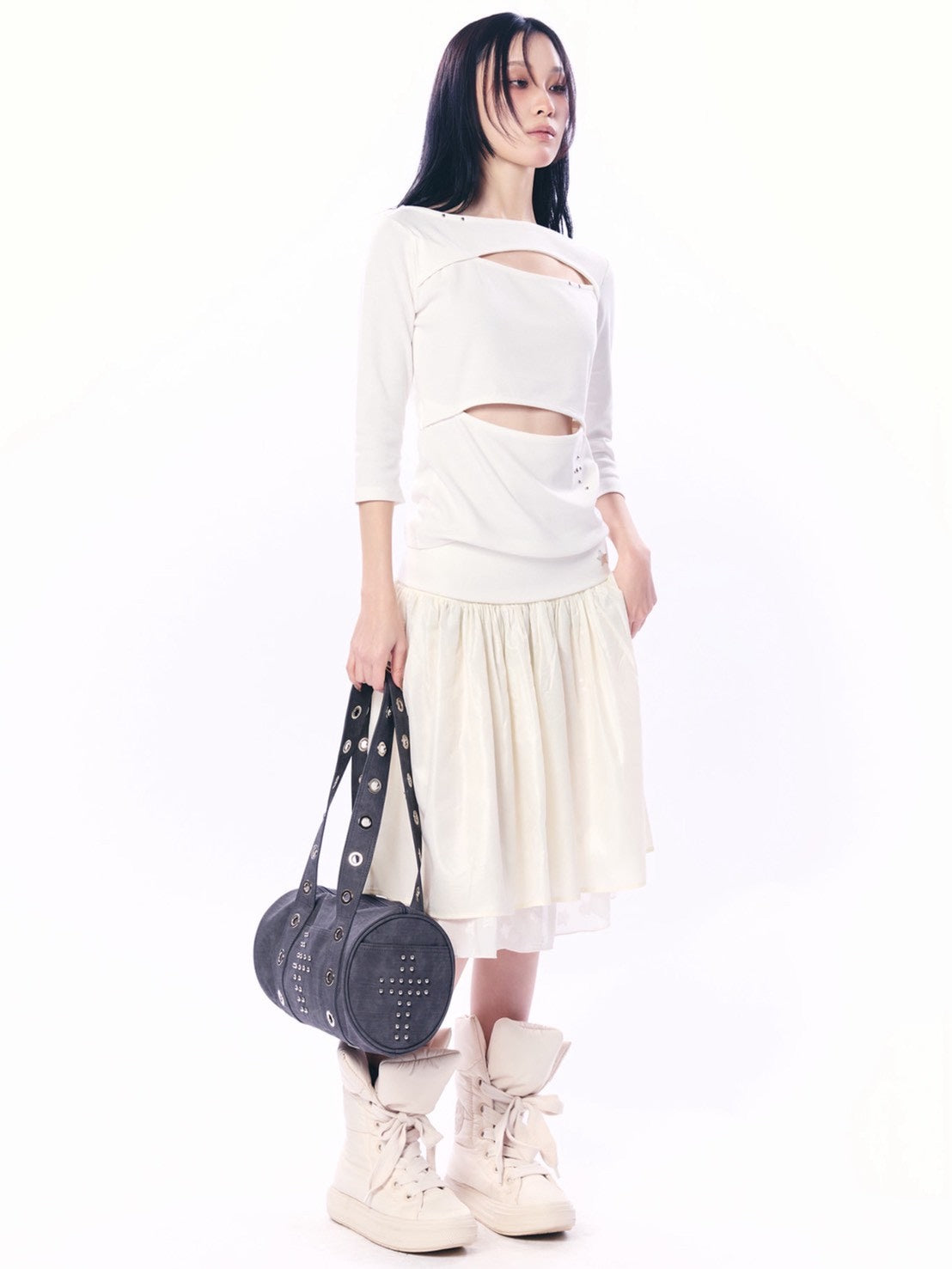 【SETUP‐EXE】EYELET STRAP DUFFLE BAG