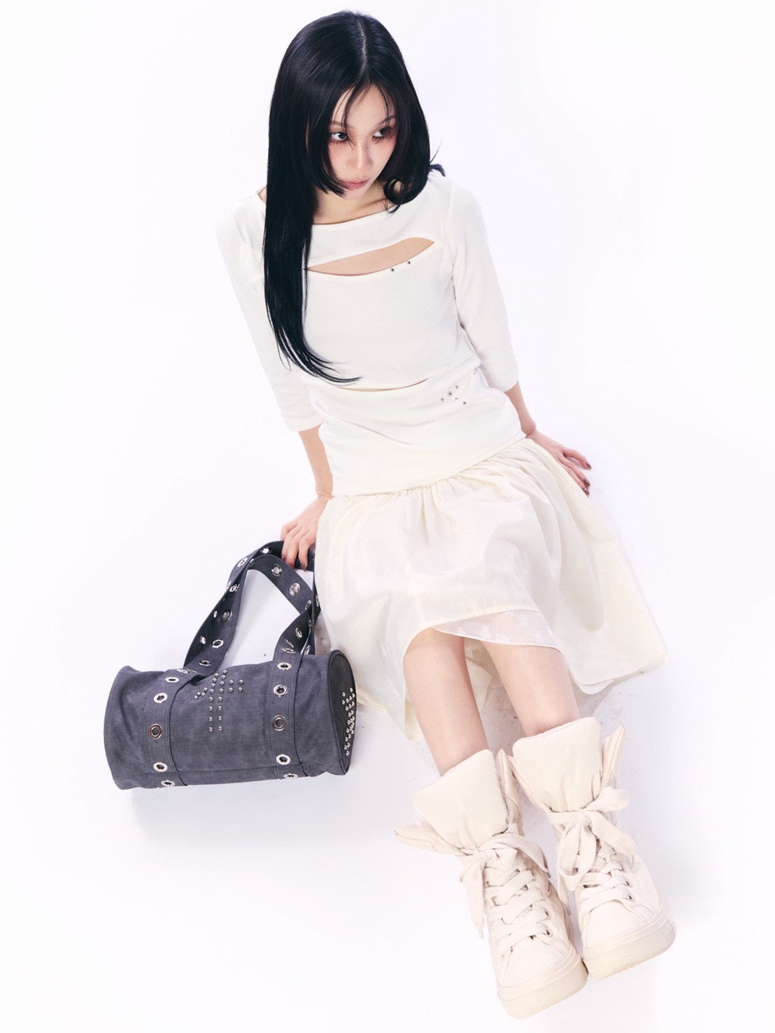 【SETUP‐EXE】EYELET STRAP DUFFLE BAG