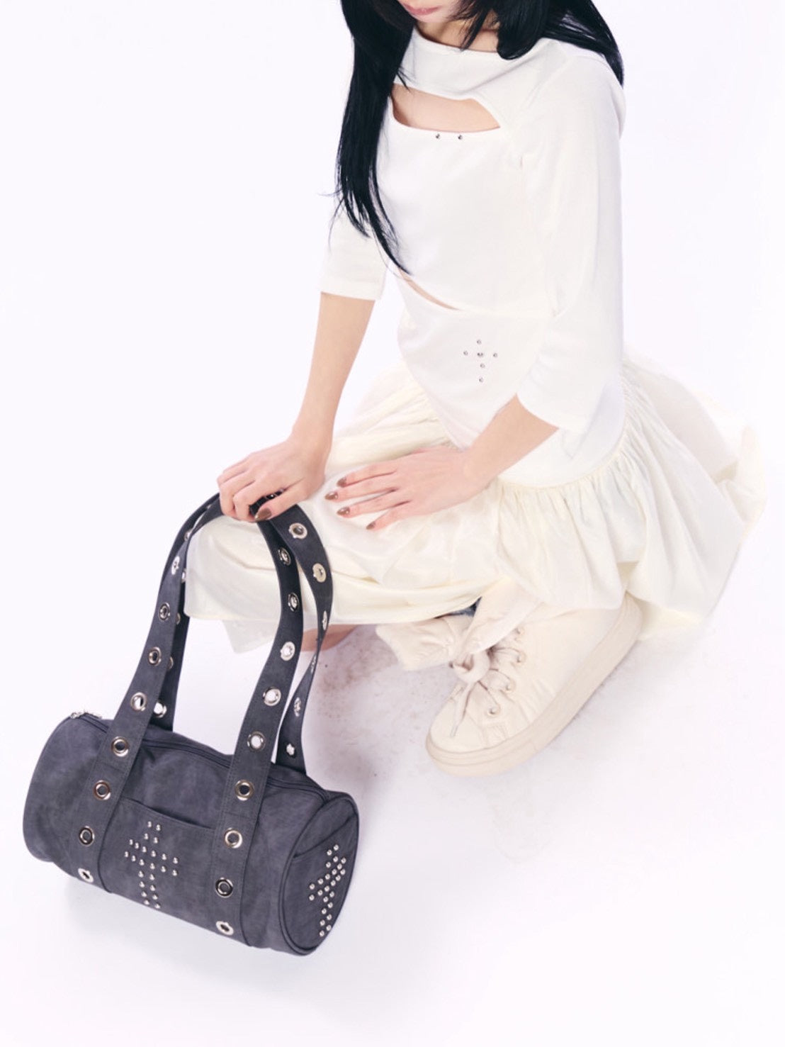 【SETUP‐EXE】EYELET STRAP DUFFLE BAG