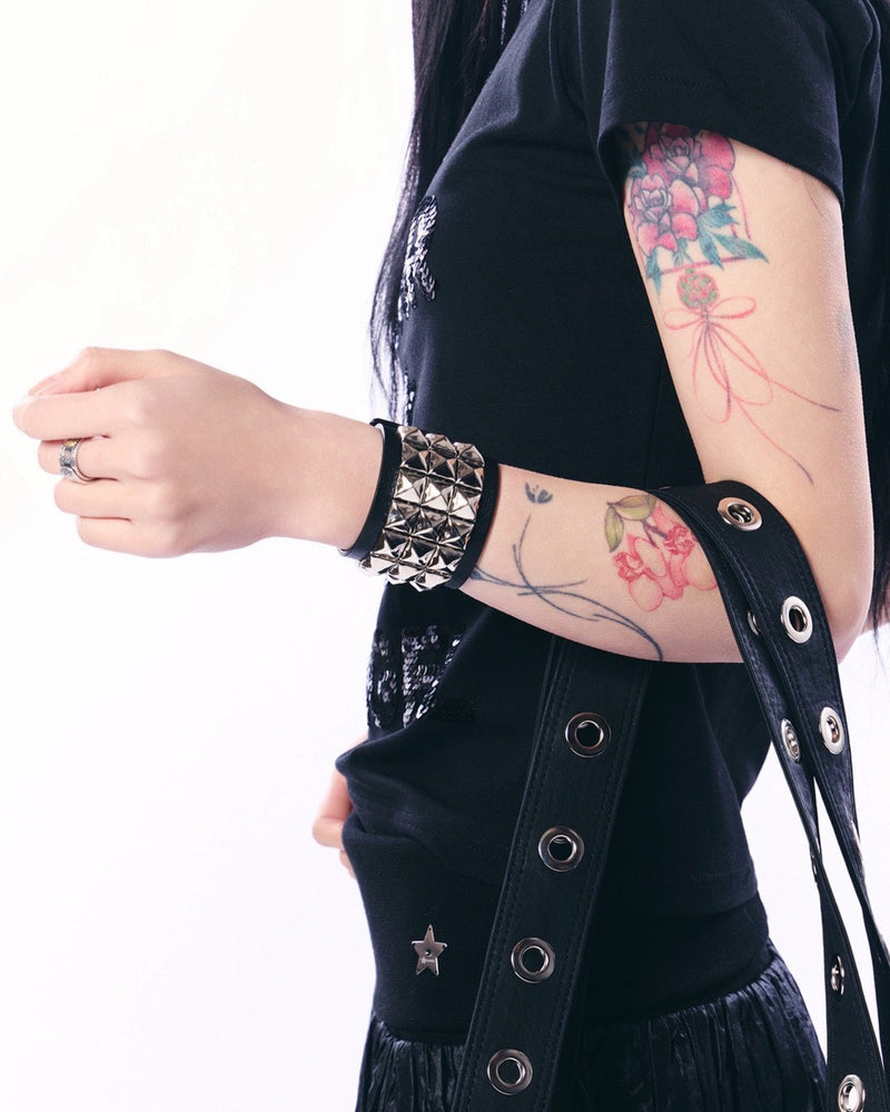 【SETUP‐EXE】SQUARE STUD BRACELET