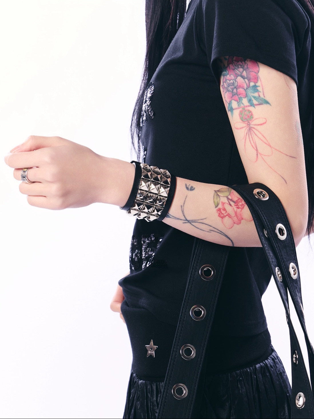 【SETUP‐EXE】SQUARE STUD BRACELET