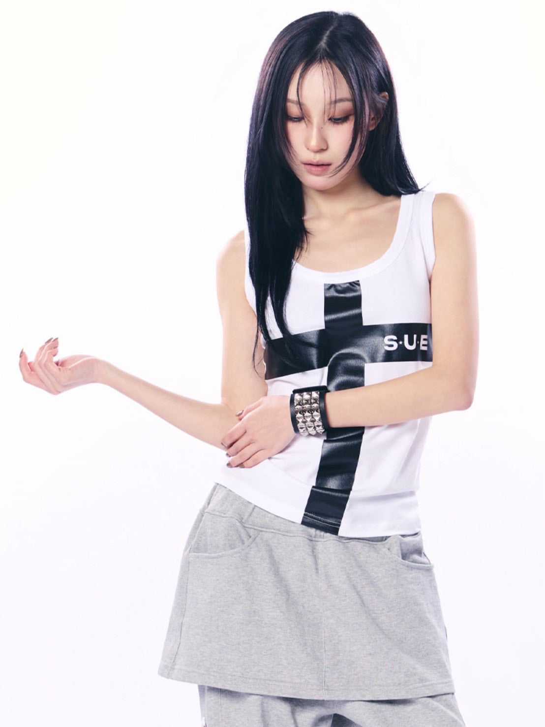 【SETUP‐EXE】SQUARE STUD BRACELET