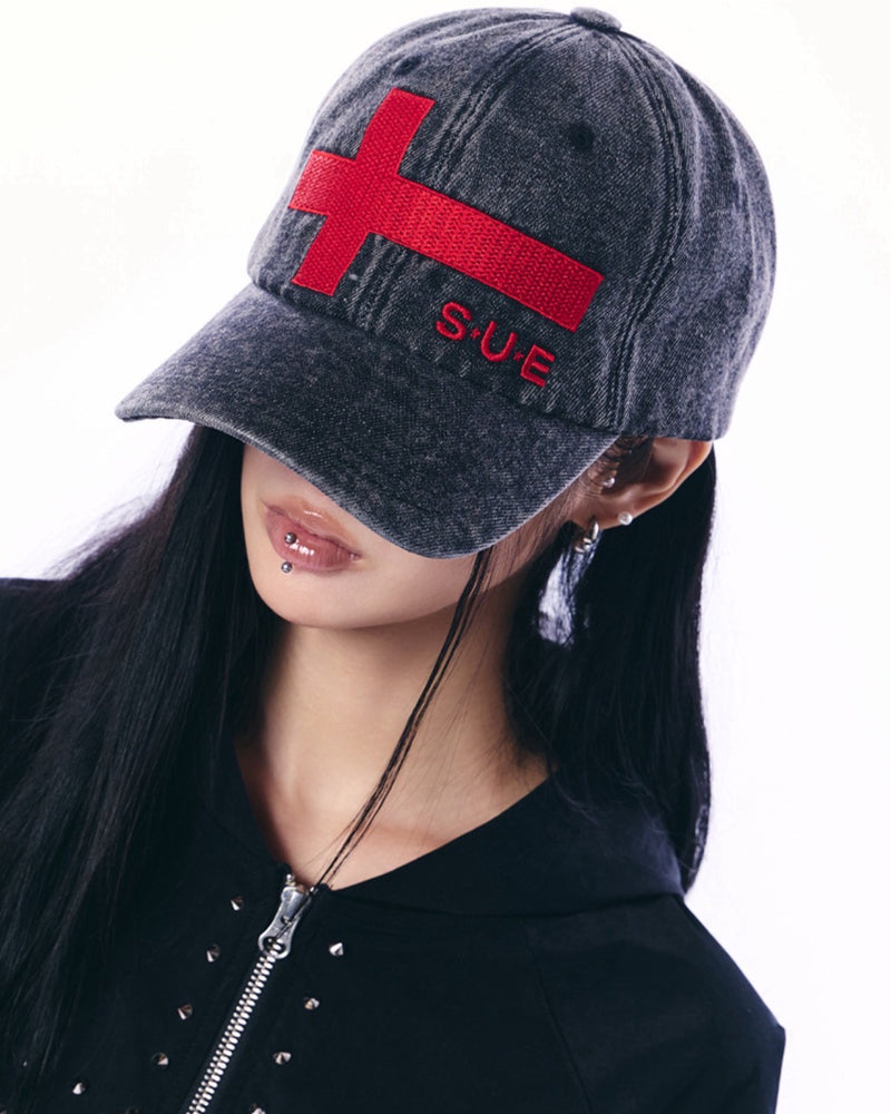 【SETUP‐EXE】CROSS LOGO BALL CAP