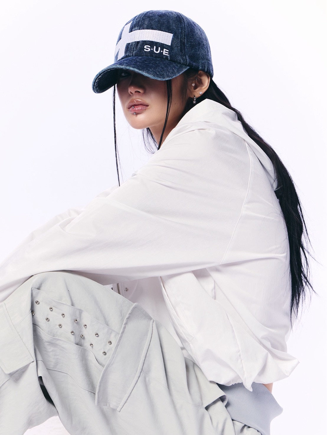 【SETUP‐EXE】CROSS LOGO BALL CAP