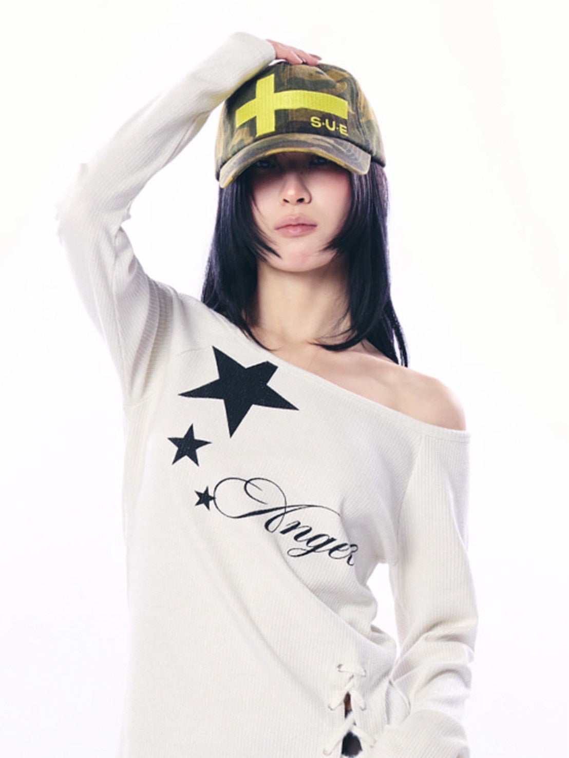 【SETUP‐EXE】CROSS LOGO BALL CAP