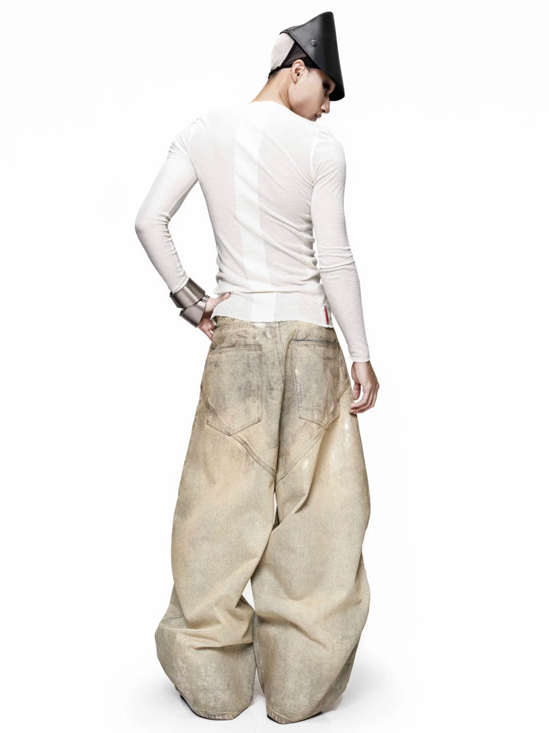 【LATUI ATELIER】SIP & SPILL JEANS