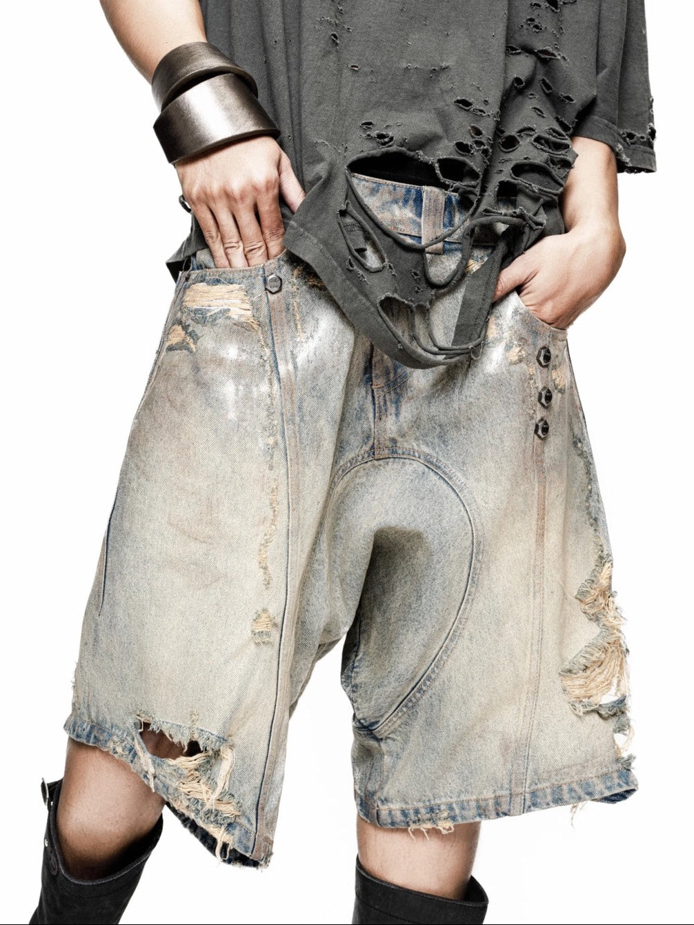 【LATUI ATELIER】SYMPATHY DRUNK JEANS