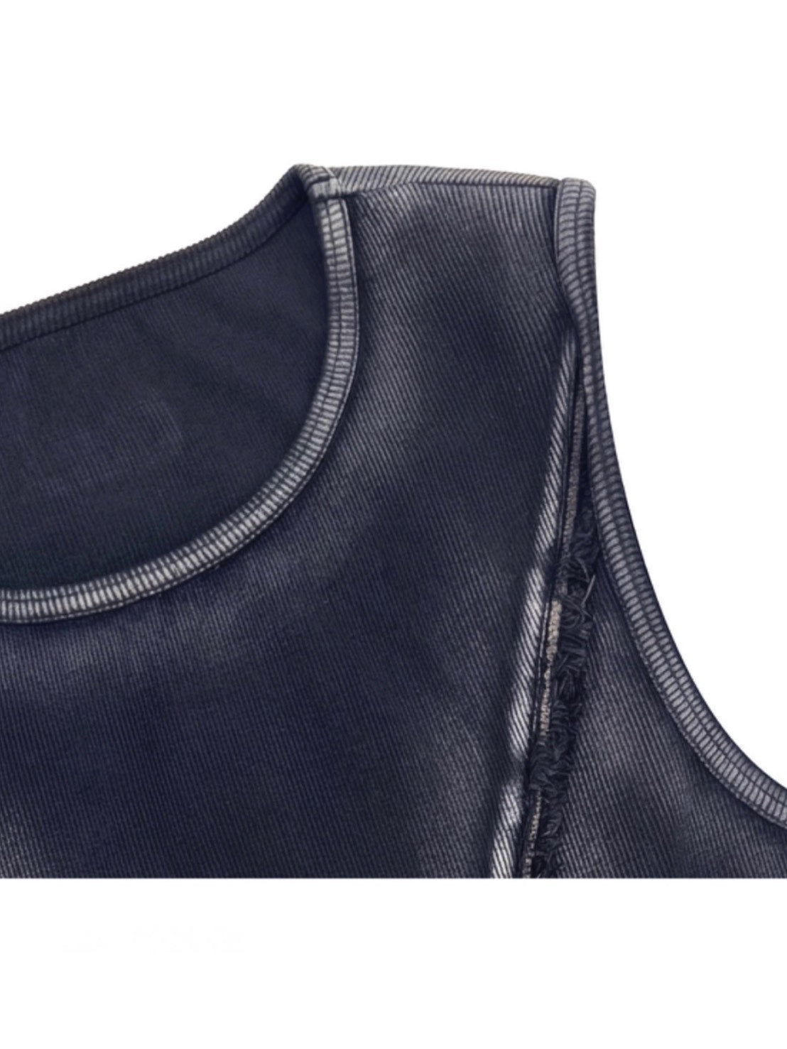 【BLR BLUER】Line Cut Sleeveless