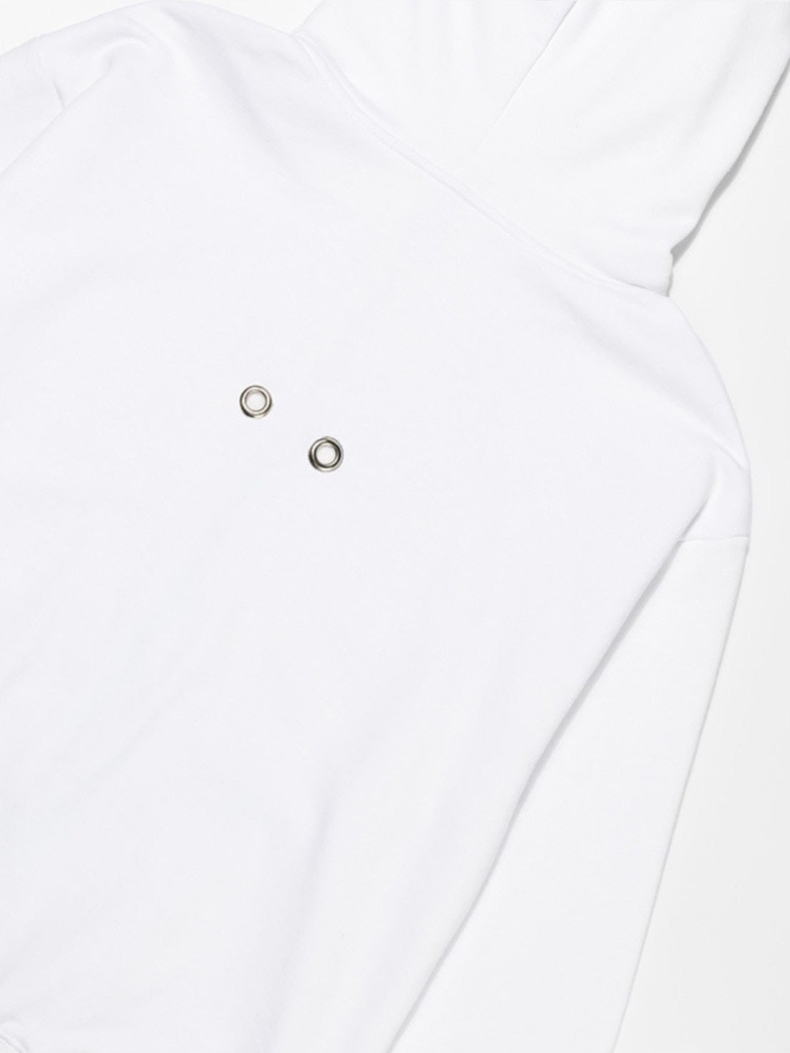 【FANCY CLUB】BIG CROSS EYELET HOODED ZIP-UP