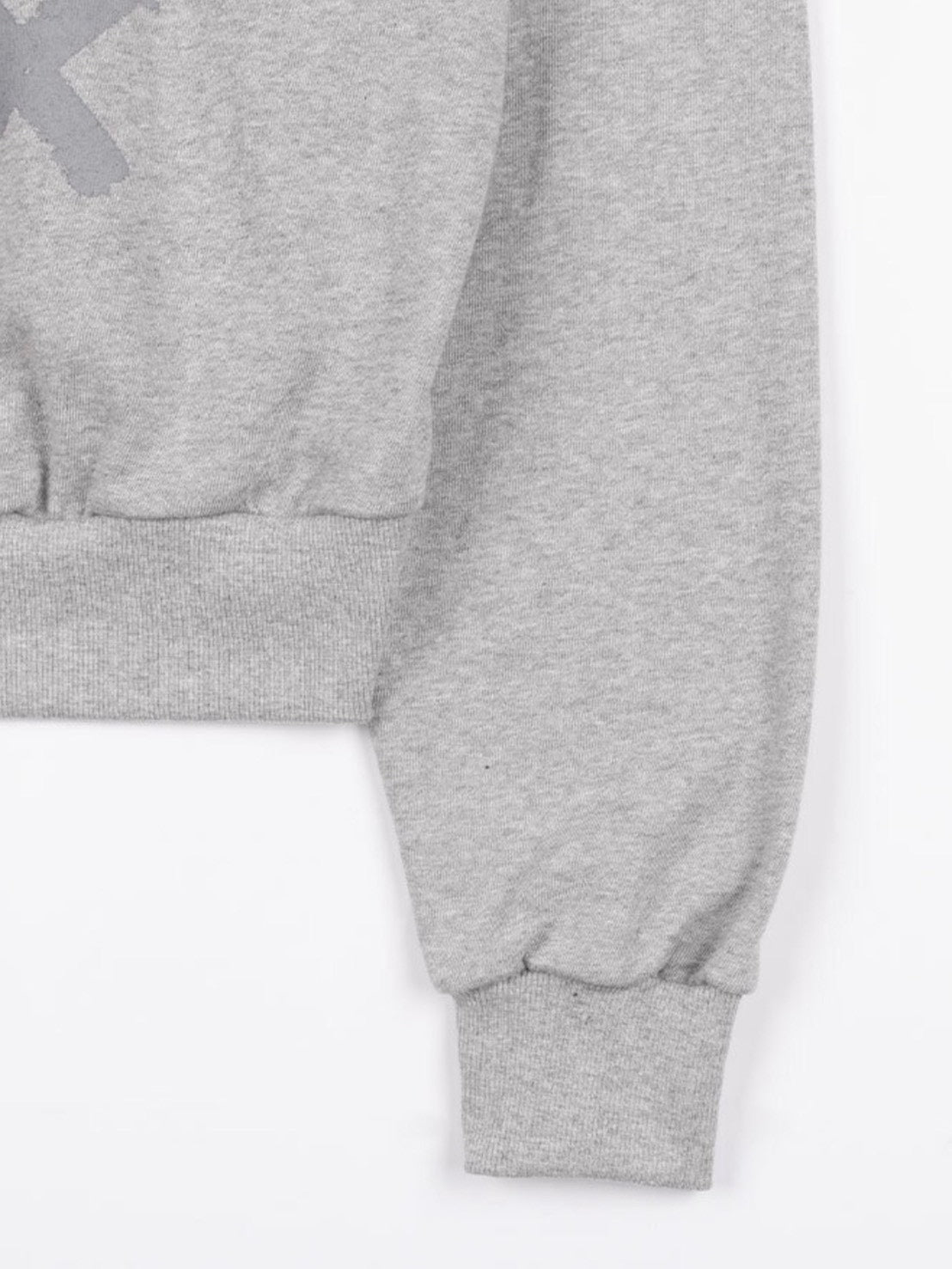 【FANCY CLUB】ONE-SHOULDER BUCKLE SWEATSHIRT