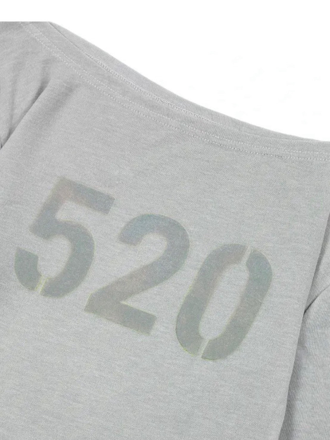 【FANCY CLUB】520 BOATNECK SHEER LONG SLEEVE