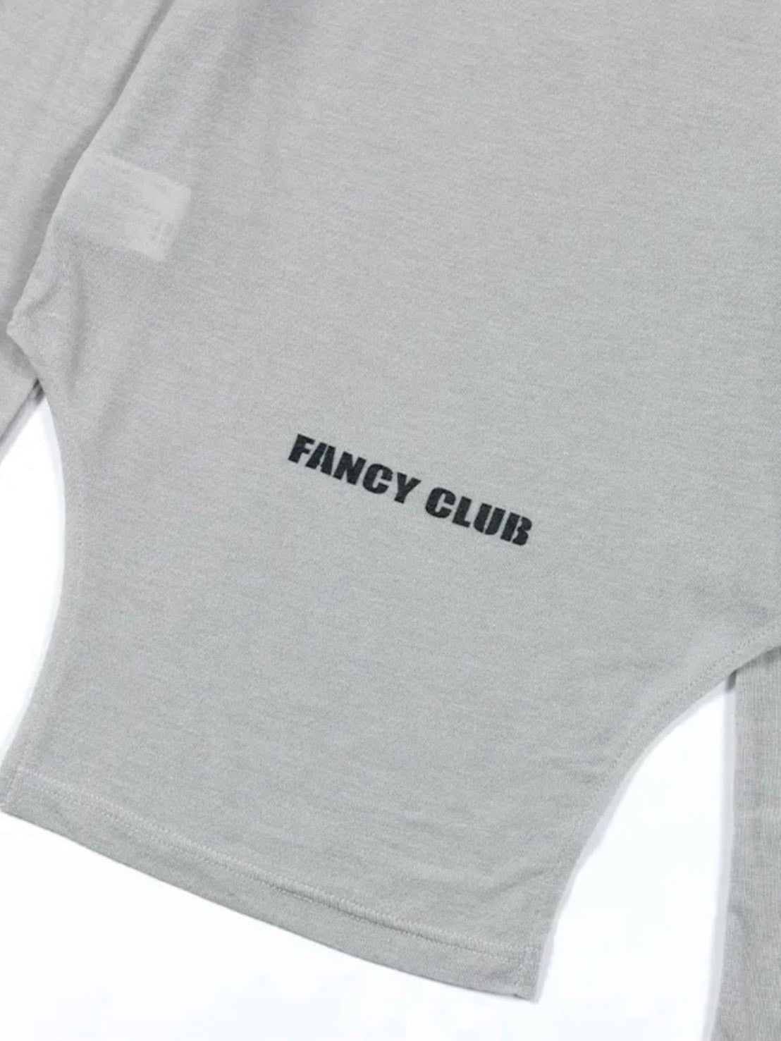 【FANCY CLUB】520 BOATNECK SHEER LONG SLEEVE