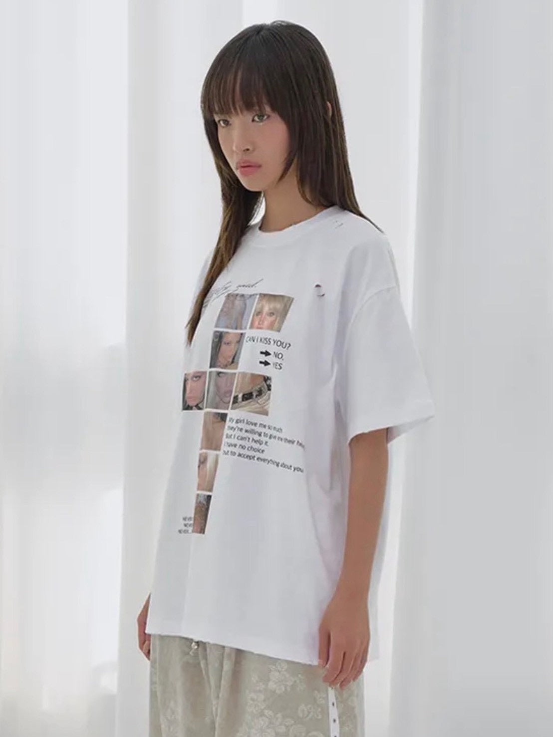 【FANCY CLUB】DAMAGE FEARLESS TEE