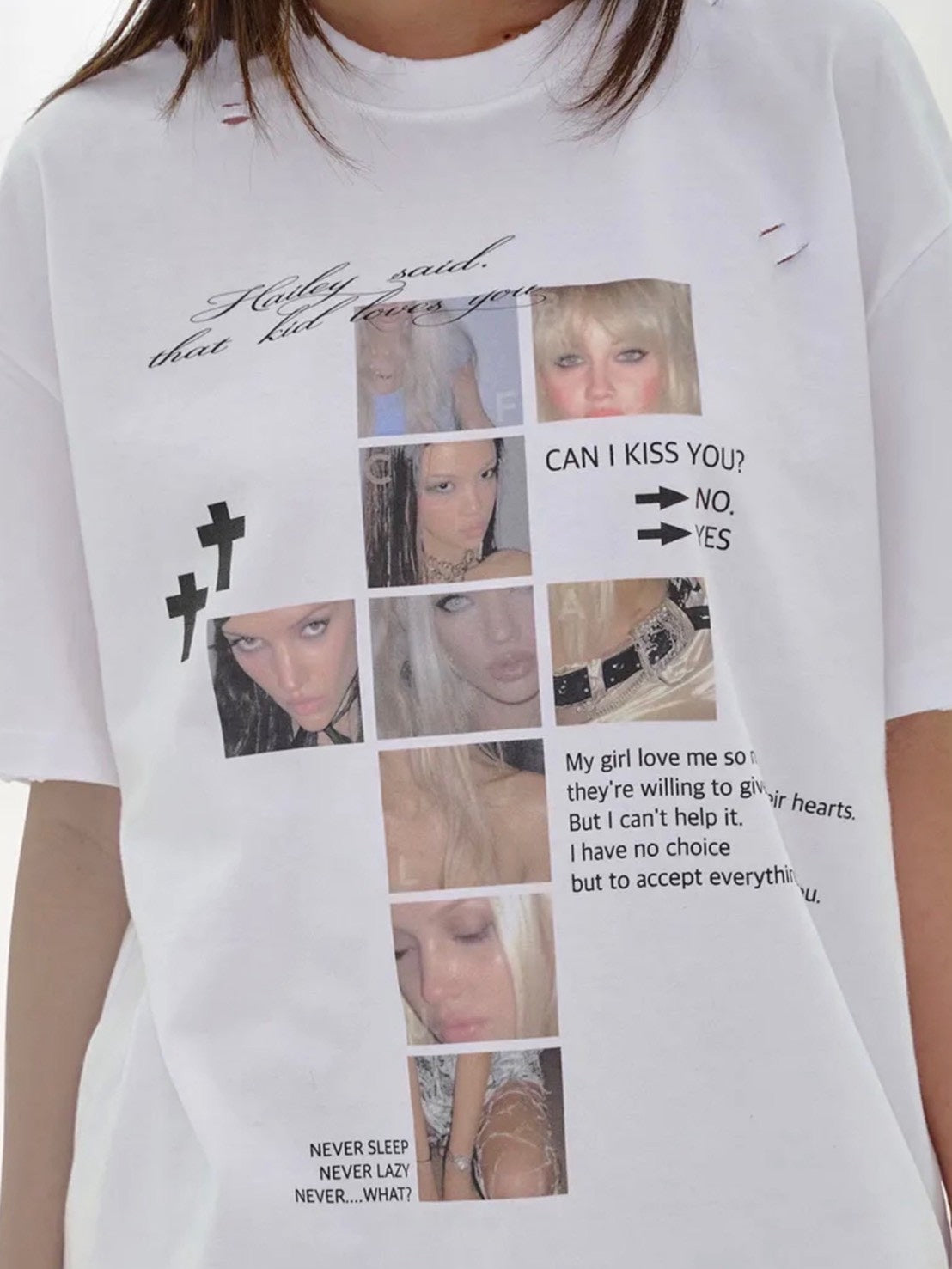 【FANCY CLUB】DAMAGE FEARLESS TEE