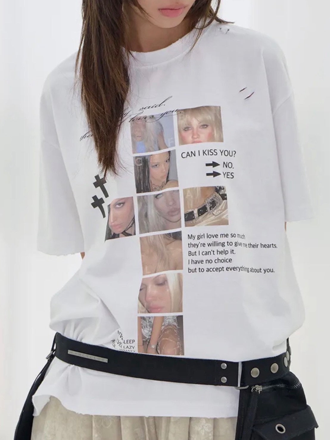 【FANCY CLUB】DAMAGE FEARLESS TEE