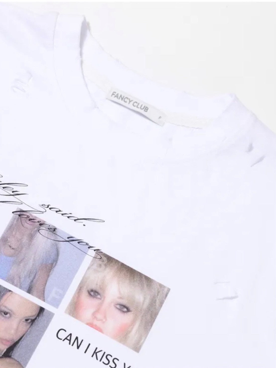 【FANCY CLUB】DAMAGE FEARLESS TEE