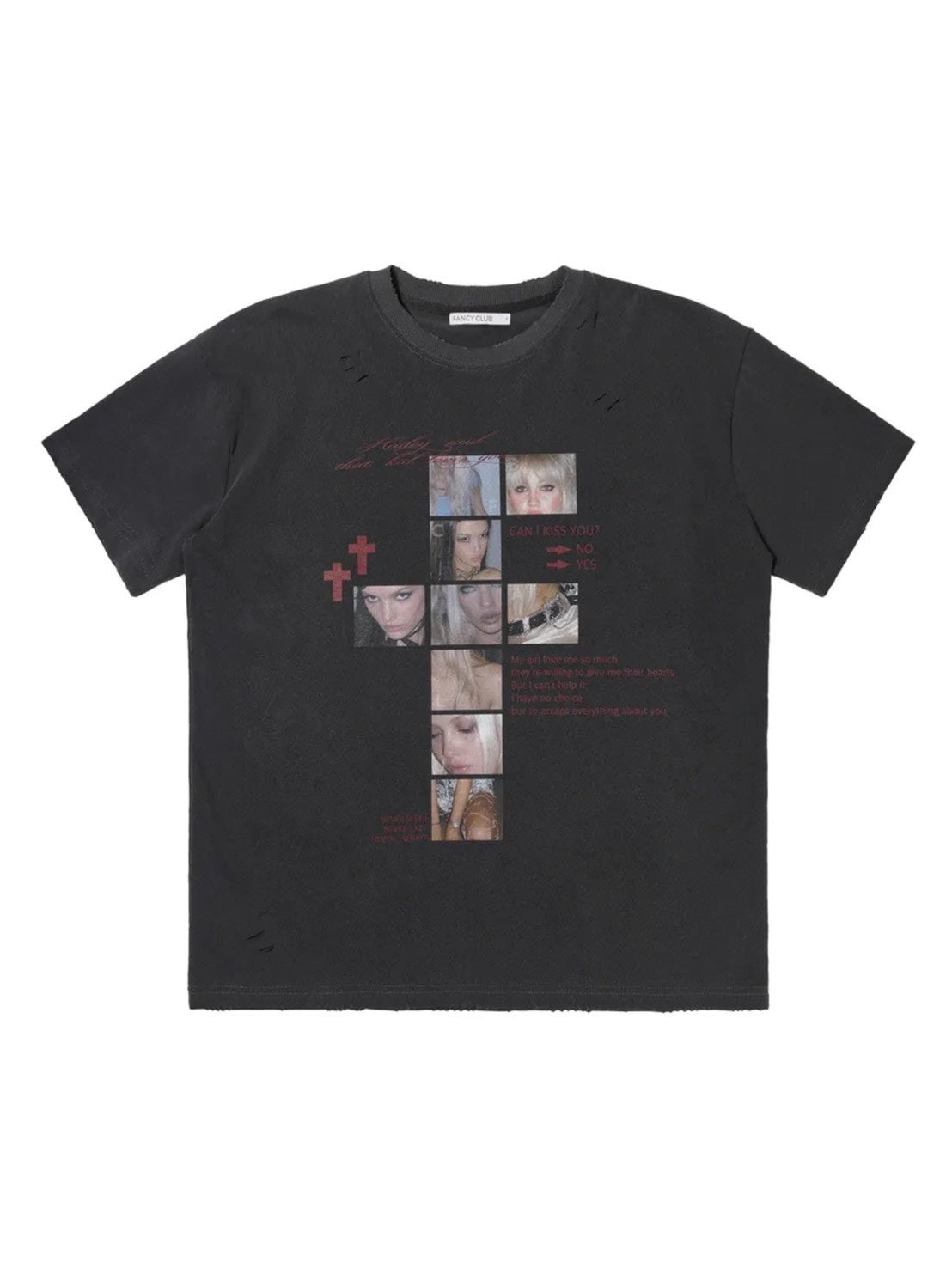 【FANCY CLUB】DAMAGE FEARLESS TEE